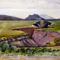 Rio Grande Gorge, NM 14x10 Watercolor