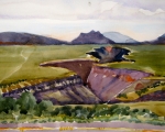 Rio Grande Gorge, NM 14x10 Watercolor