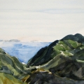 Malibu, CA 12x9 Watercolor